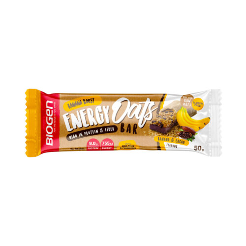 Raw Energy Oats Bar Banana Cocoa - 50g