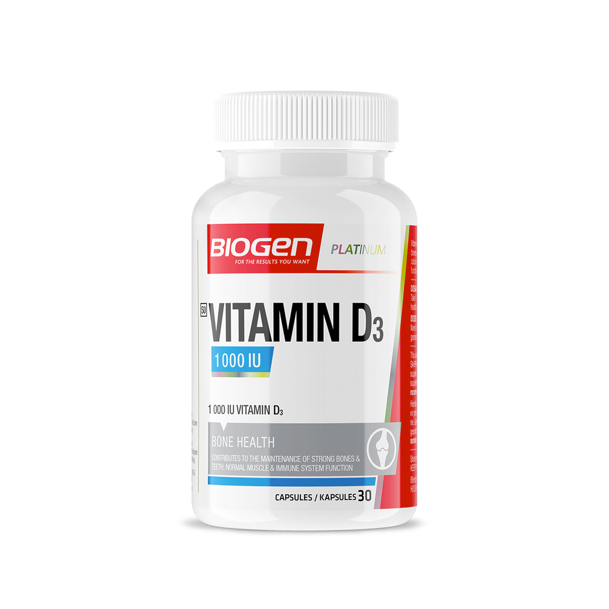 Vitamin D3 1000IU - 30 Caps