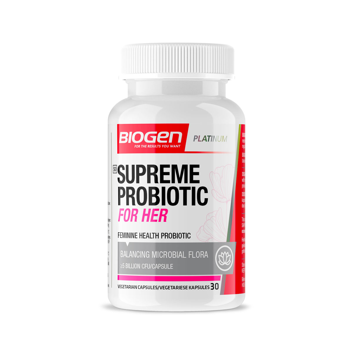 Supreme Probiotic For Her - 30 Vegecaps