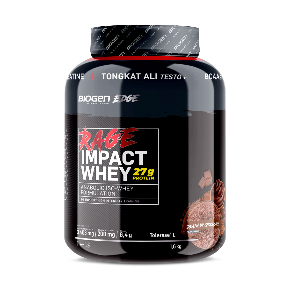 Rage Impact Whey - 1.6kg / Assorted