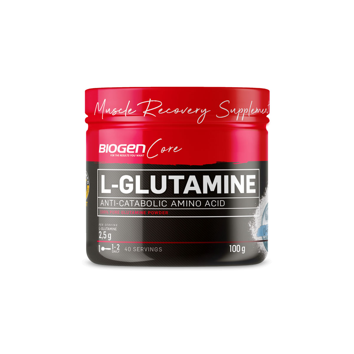 Pure L-Glutamine Powder - 100g