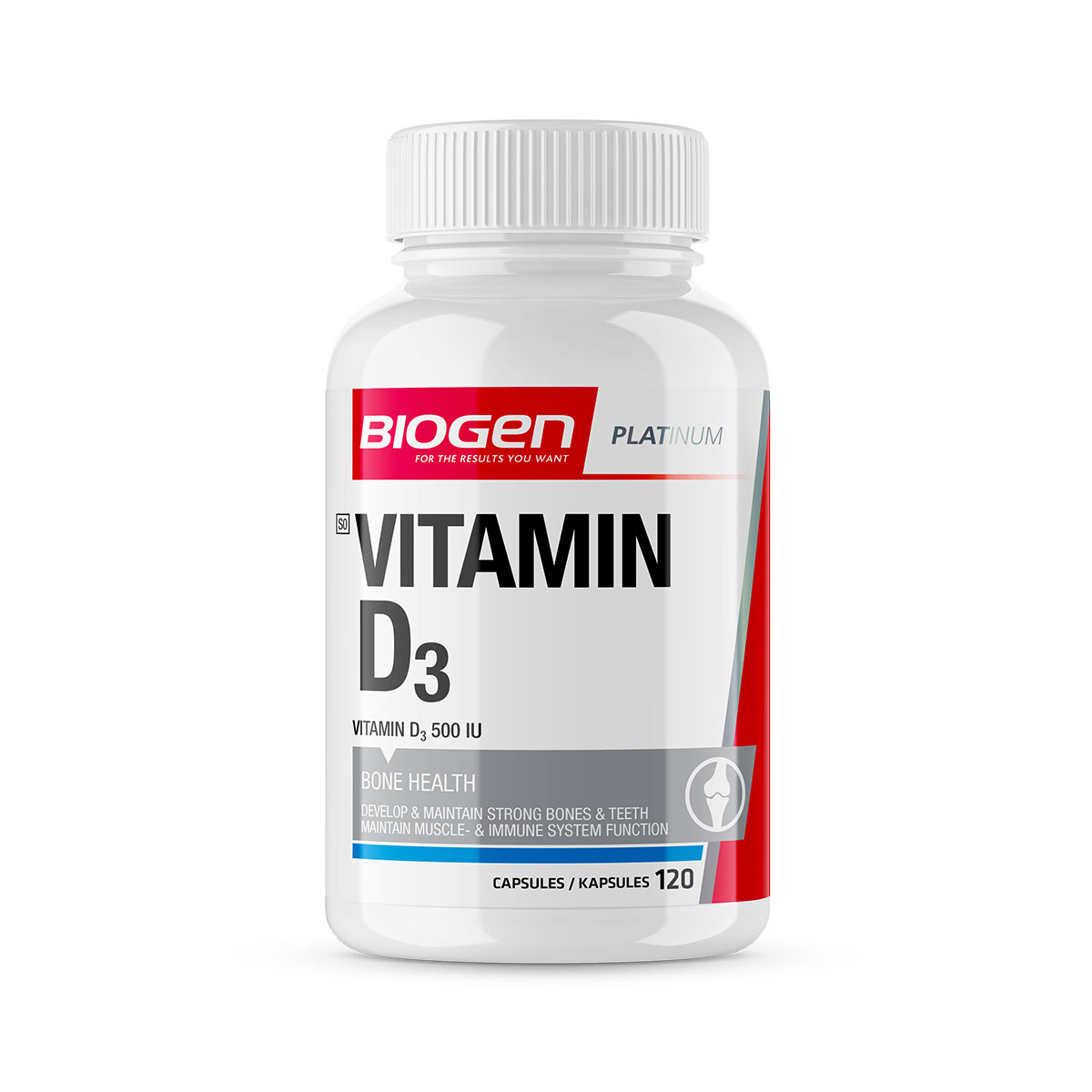 Vitamin D3 500IU - 120 Caps